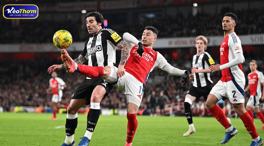 Lịch sử Arsenal vs Newcastle và pháo đài Emirates