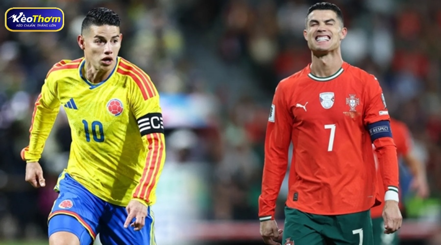 Nhận định Colombia vs Bồ Đào Nha World Cup 2026: Cuộc chiến ngôi đầu bảng K 2 Cristiano Ronaldo - tâm điểm của mọi ánh nhìn trong lần cuối cùng góp mặt tại World Cup.