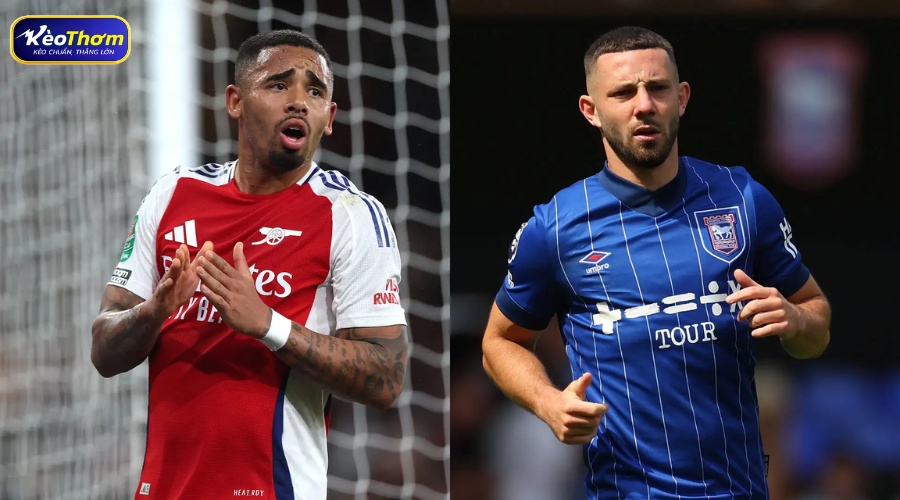 Lịch sử Ipswich Town vs Arsenal và sự áp đảo của Pháo thủ