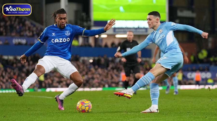 Diễn biến 5 trận gần nhất Manchester City gặp Everton