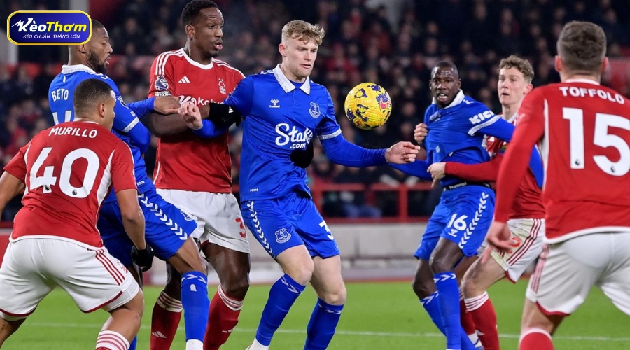 Nottingham Forest vs Everton: Dữ liệu lịch sử đối đầu mới nhất 4 5 trận gần nhất Nottingham Forest vs Everton và xu hướng thực chiến