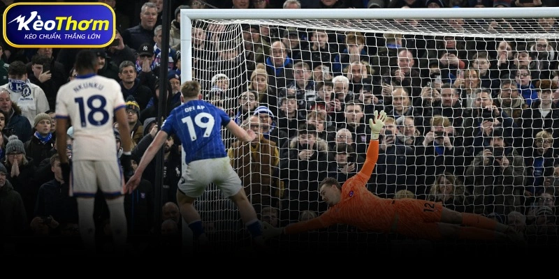 Phân tích điểm nóng số liệu thống kê Chelsea vs Ipswich Town