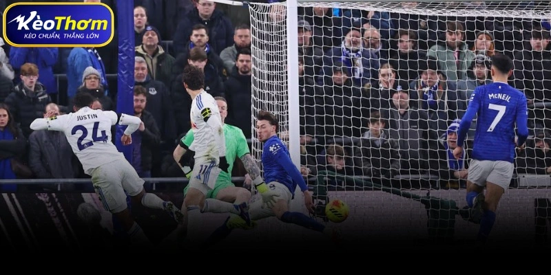 Phân tích điểm nóng số liệu thống kê Everton vs Leeds United